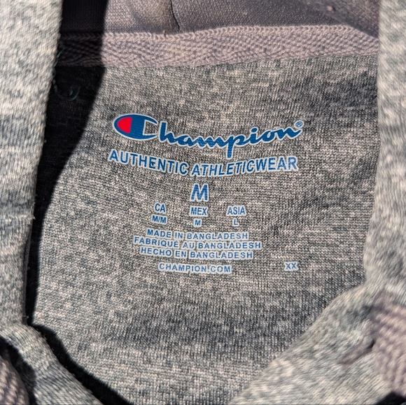 Champion‎ Men's Medium Cincinnati Bearcats Gray Graphic Hoodie Sweatshirt - Picture 3 of 3